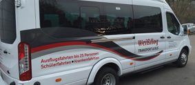 Kleinbus Weißflog Transportunternehmen